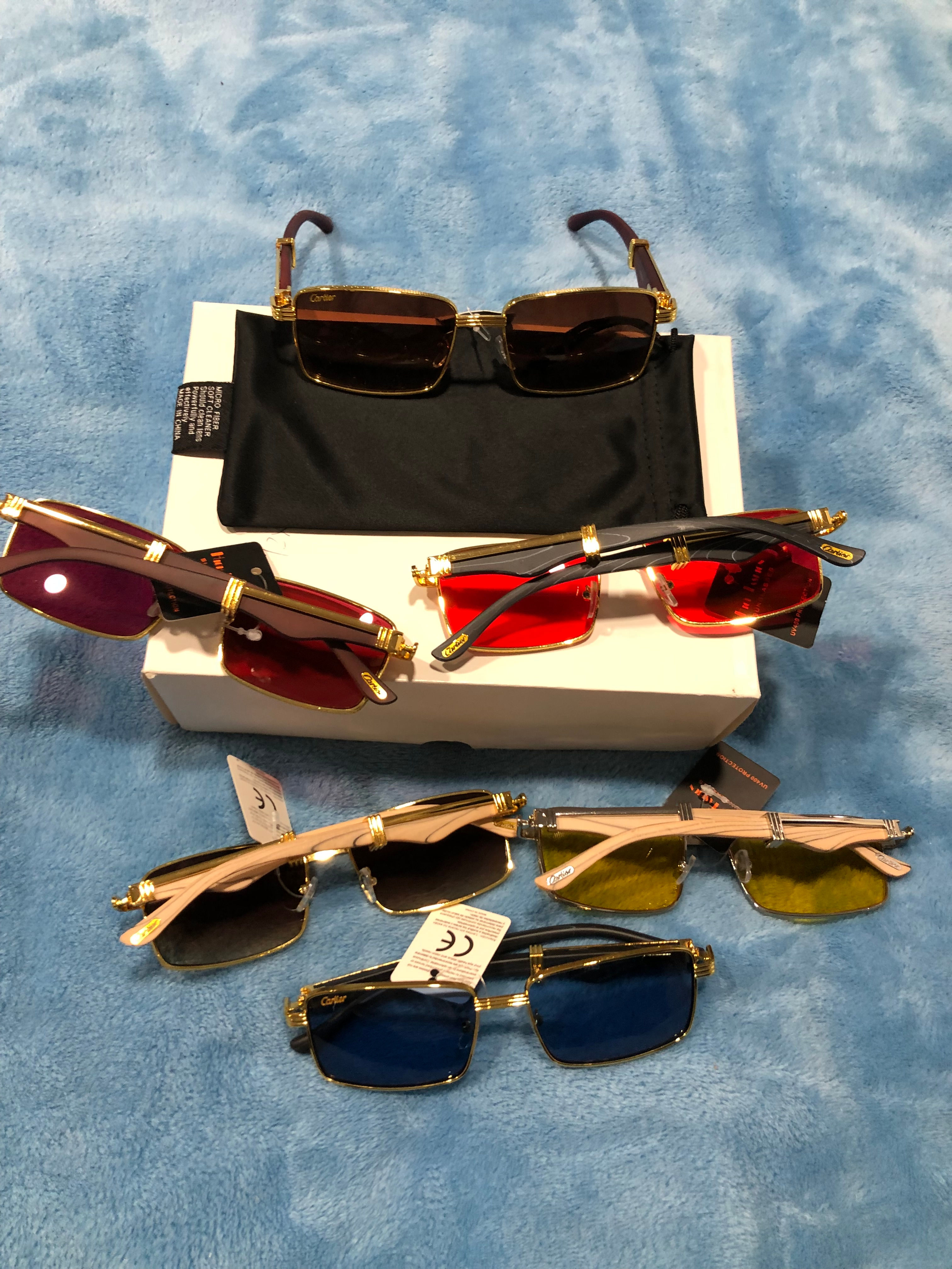 SQUARED COLORED LENS.      #C88