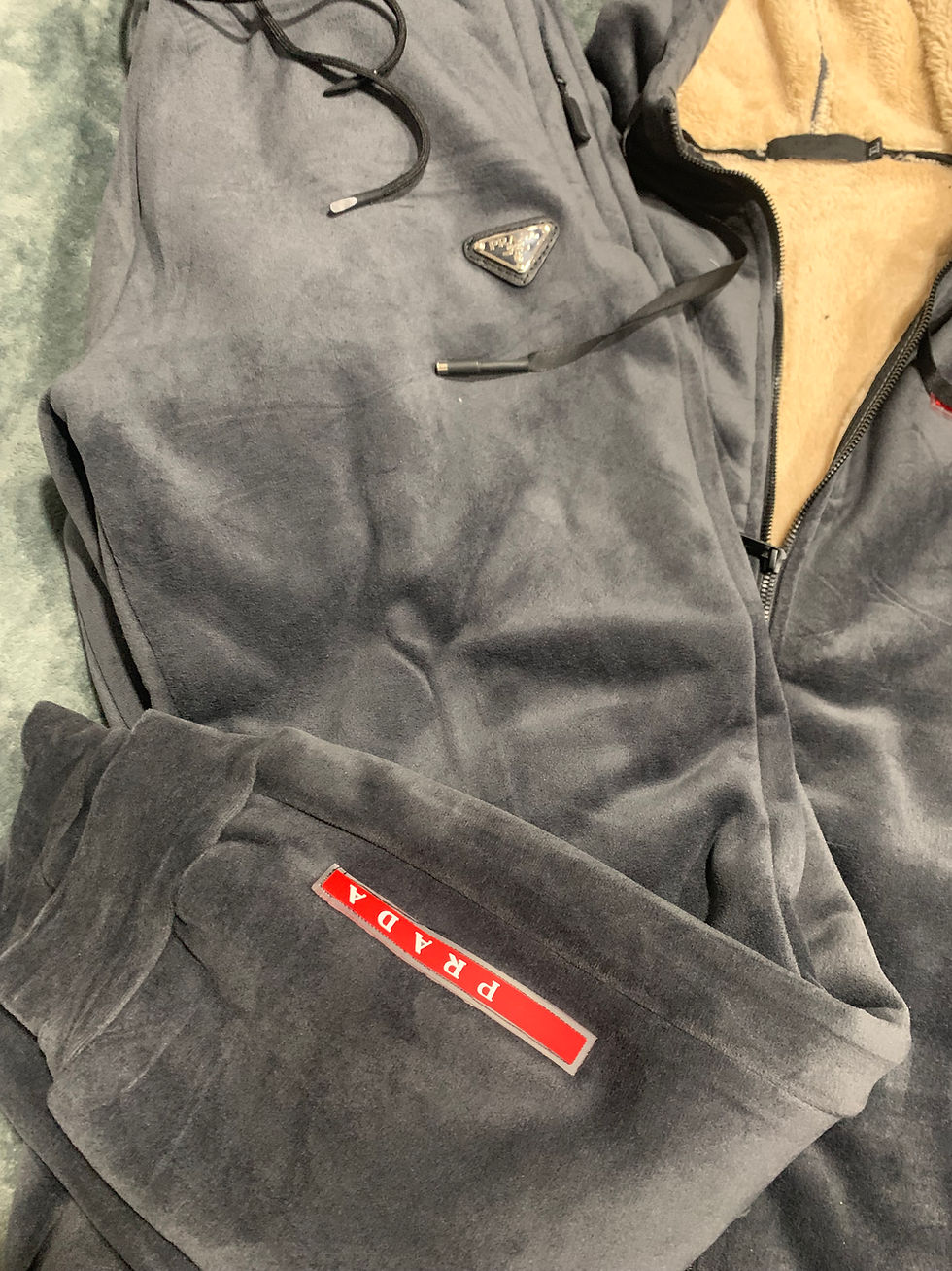 Thumbnail: Prada jogging suit