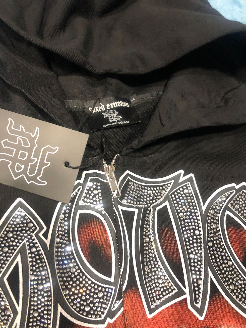 Thumbnail: Dancing Mixed Emotions hoodie   very limited