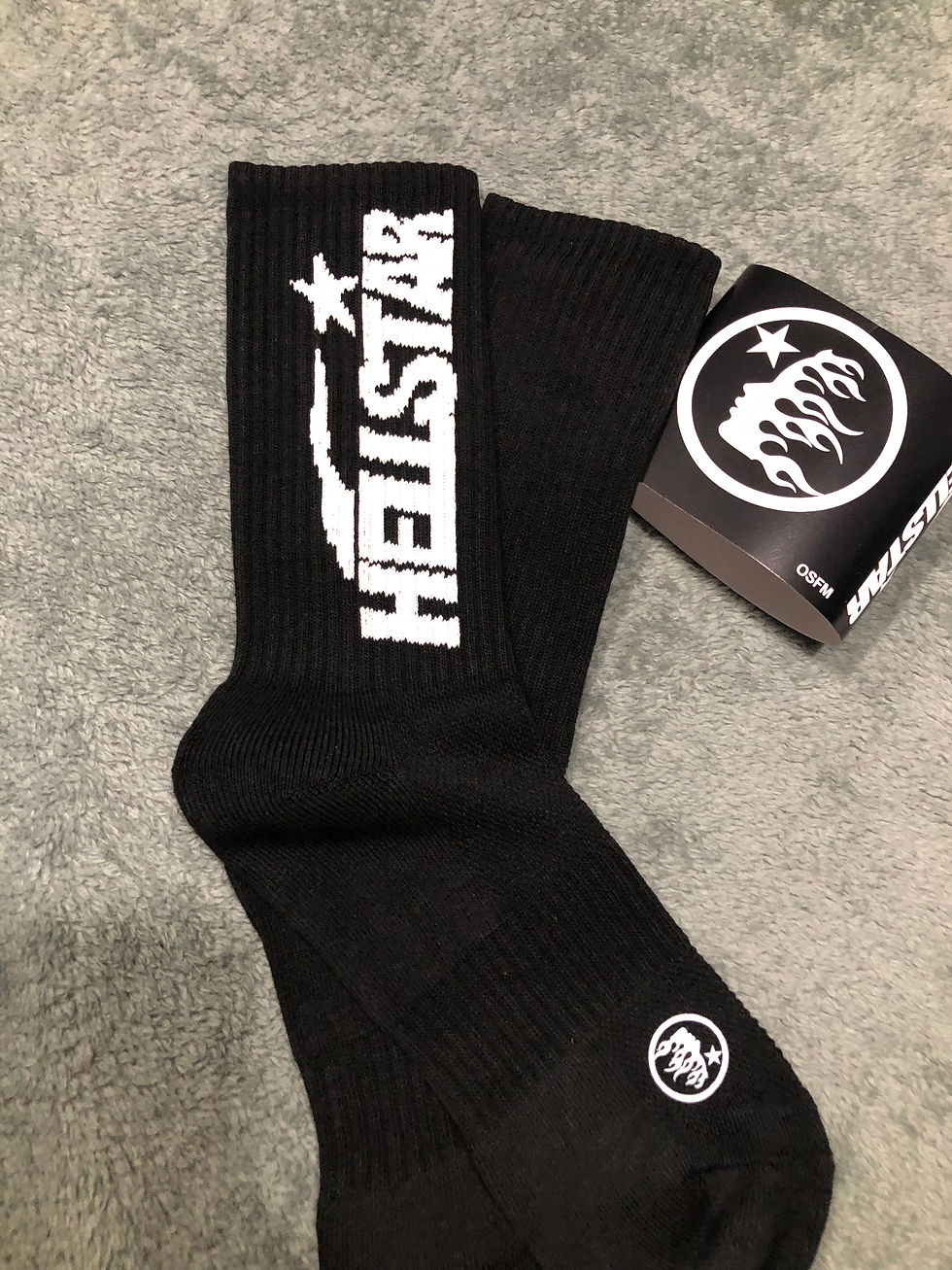 Thumbnail: Hellstar socks.  black or white