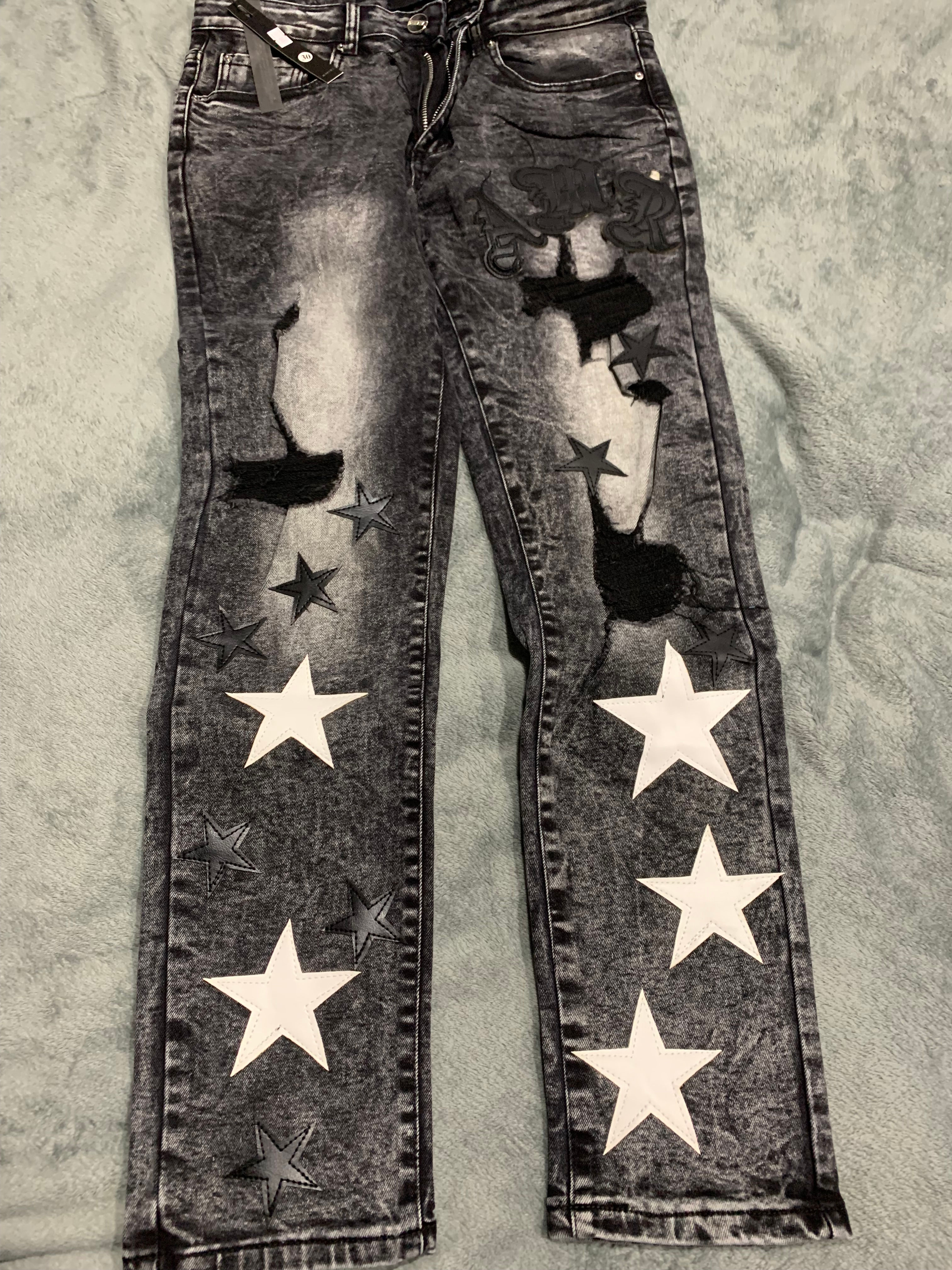 Black Star Amiri jeans.    ,34,36