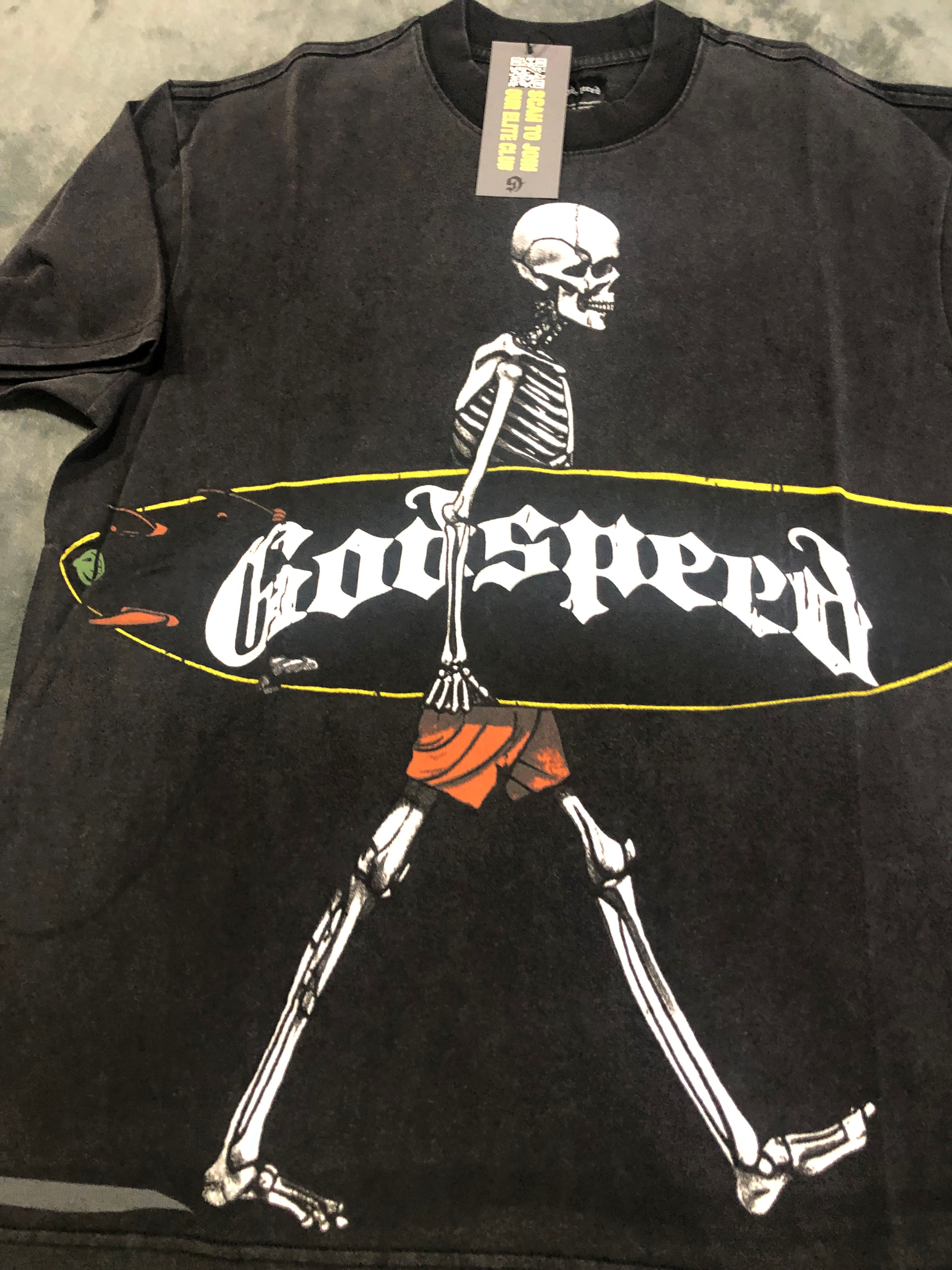 Black Godspeed surfer     s,m,l,xl,