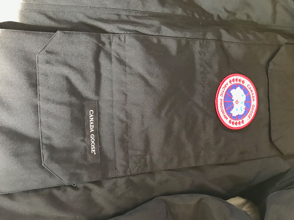 Thumbnail: Heavy Canada Goose coat.    s,m, only