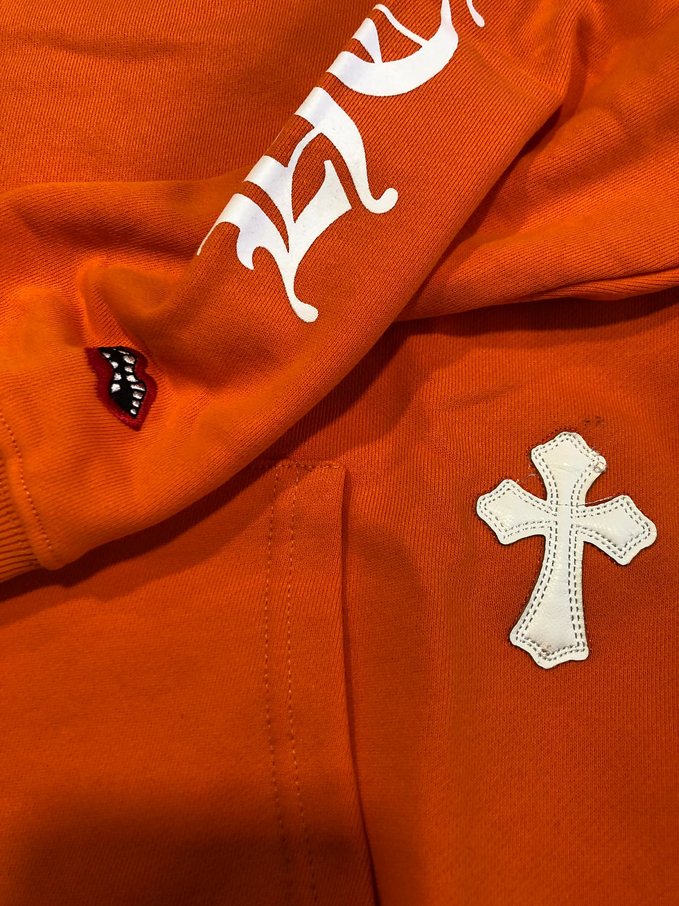Thumbnail: Orange Matty boy hoodie.  very limited
