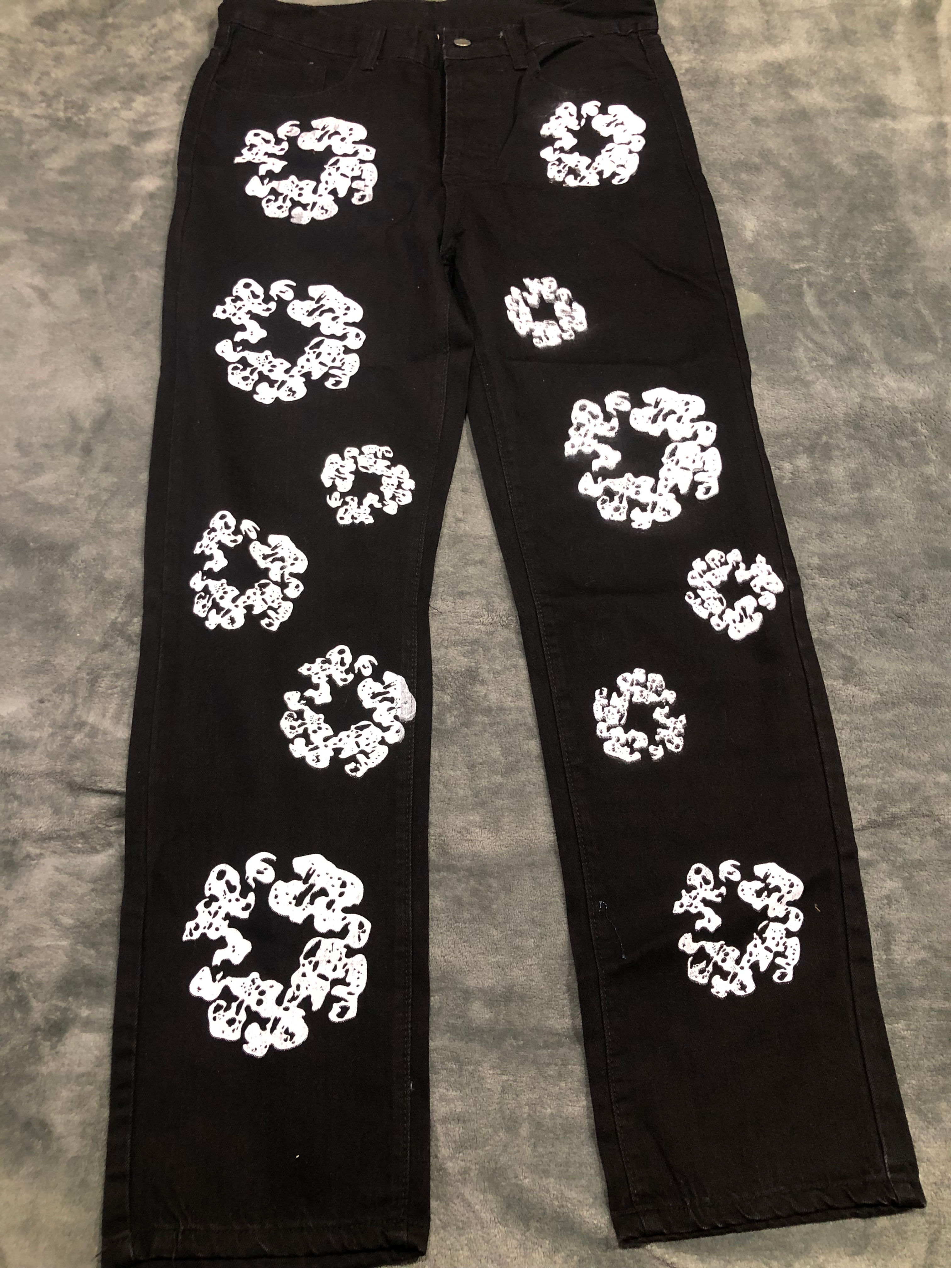 Black Denim Tears style.   S,m,l,xl,