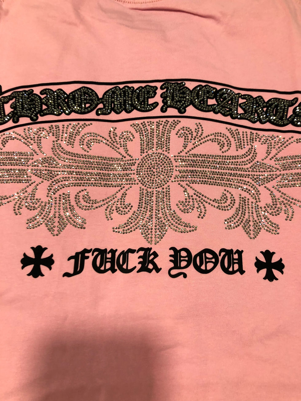 Thumbnail: Pink Chrome shirt.       s,m,l,xl,