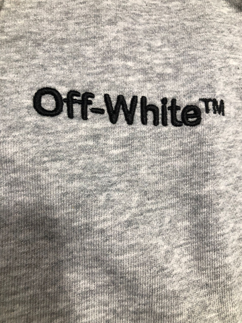Thumbnail: off white hoodie. black or grey.  check for size and color