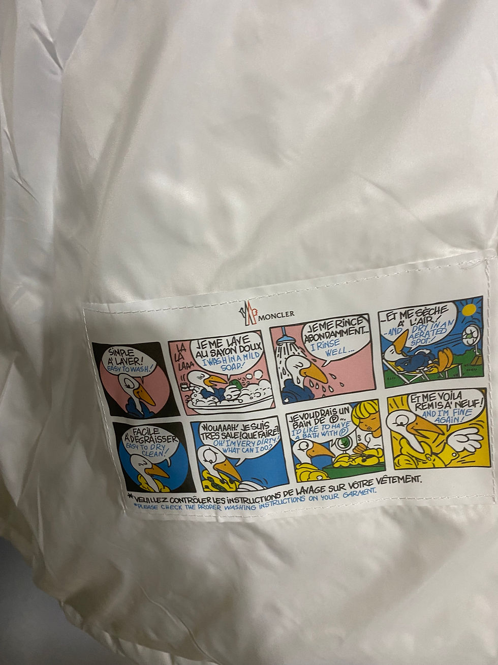 Thumbnail: white Moncler    s,m, only
