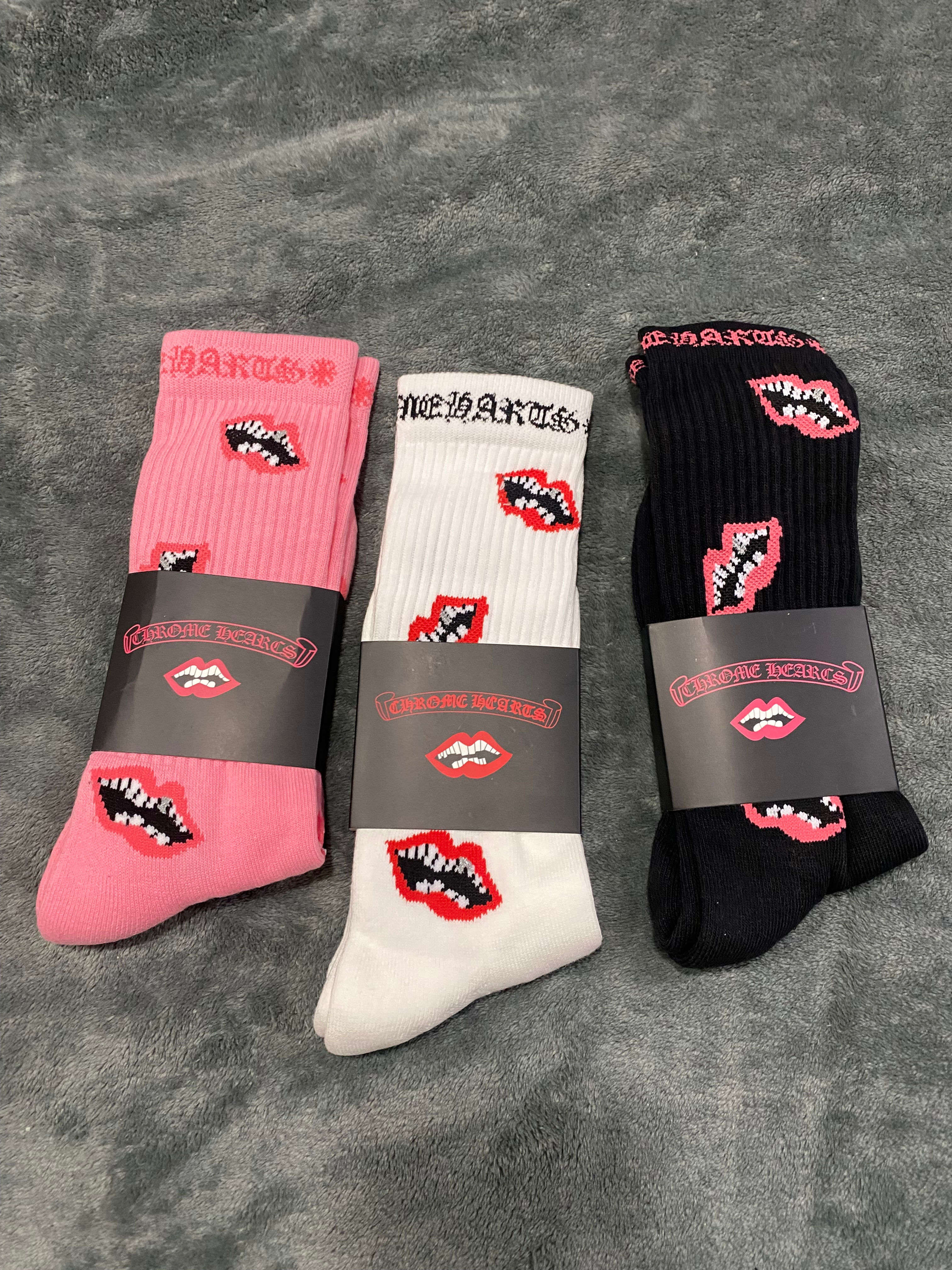 Chrome Hearts socks all colors in stock