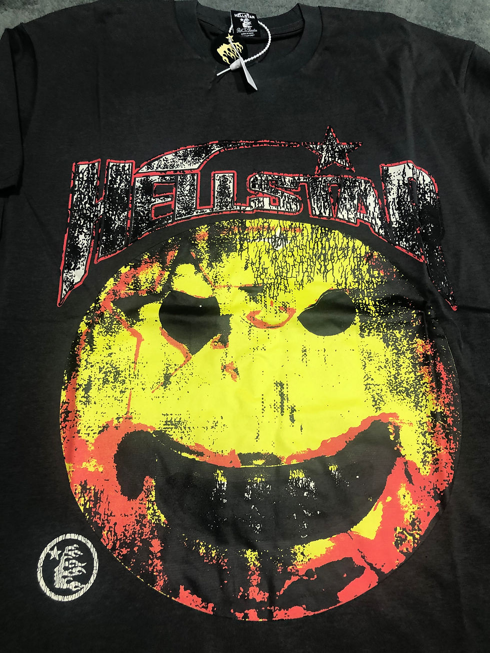 Thumbnail: Smiley face Hellstar tee    S,m,l