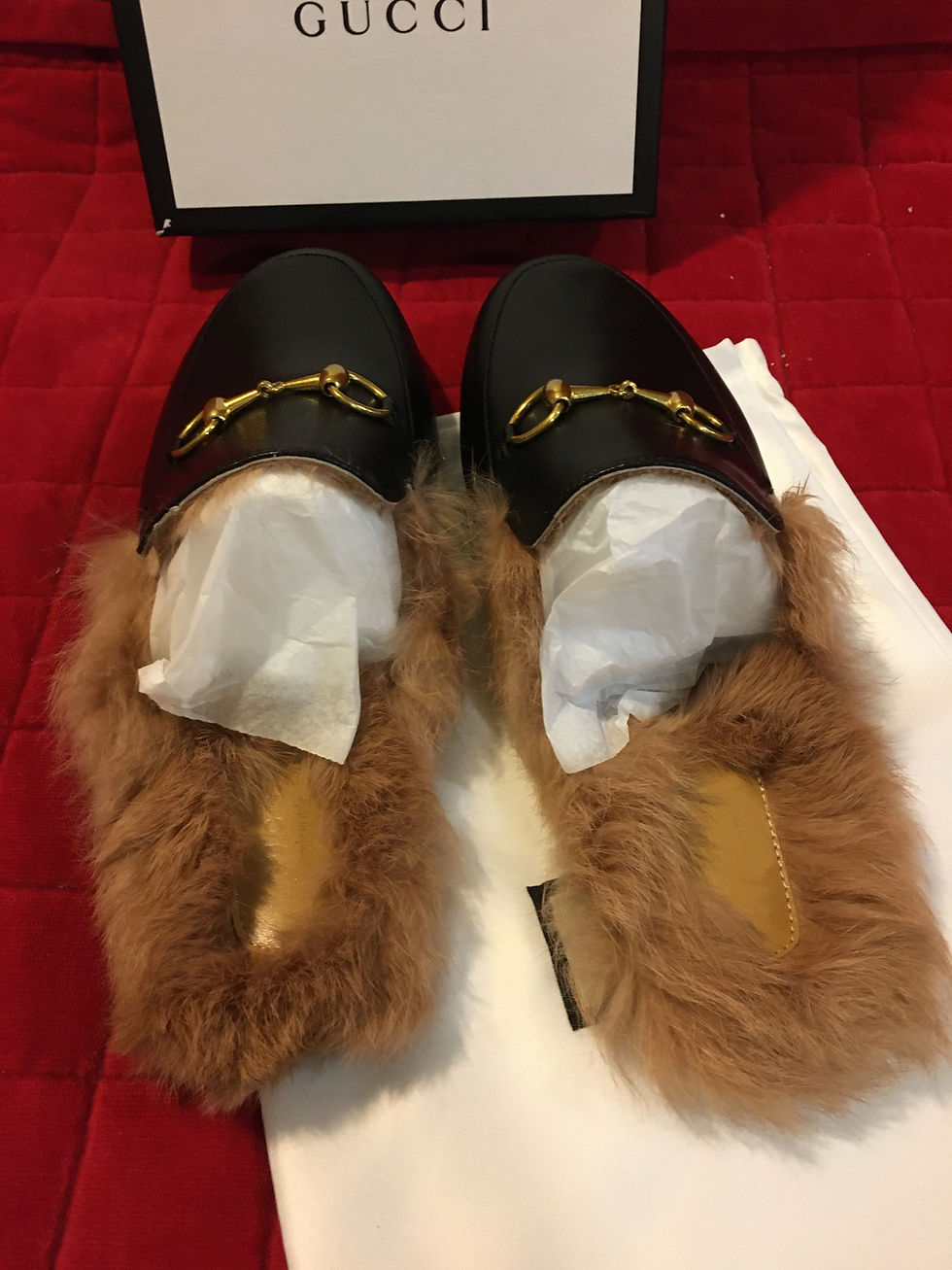 Thumbnail: gucci Princetown.  35, 40 only