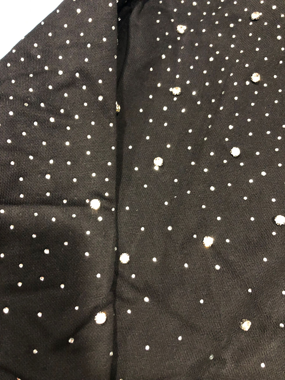 Thumbnail: Amiri Diamond Hoodie.    very nice detail