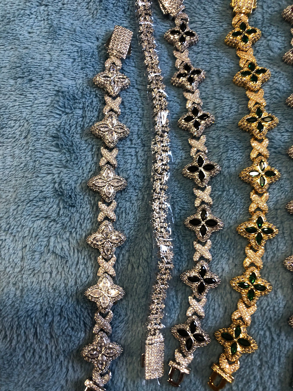 Thumbnail: Moissanite bracelets. pick one
