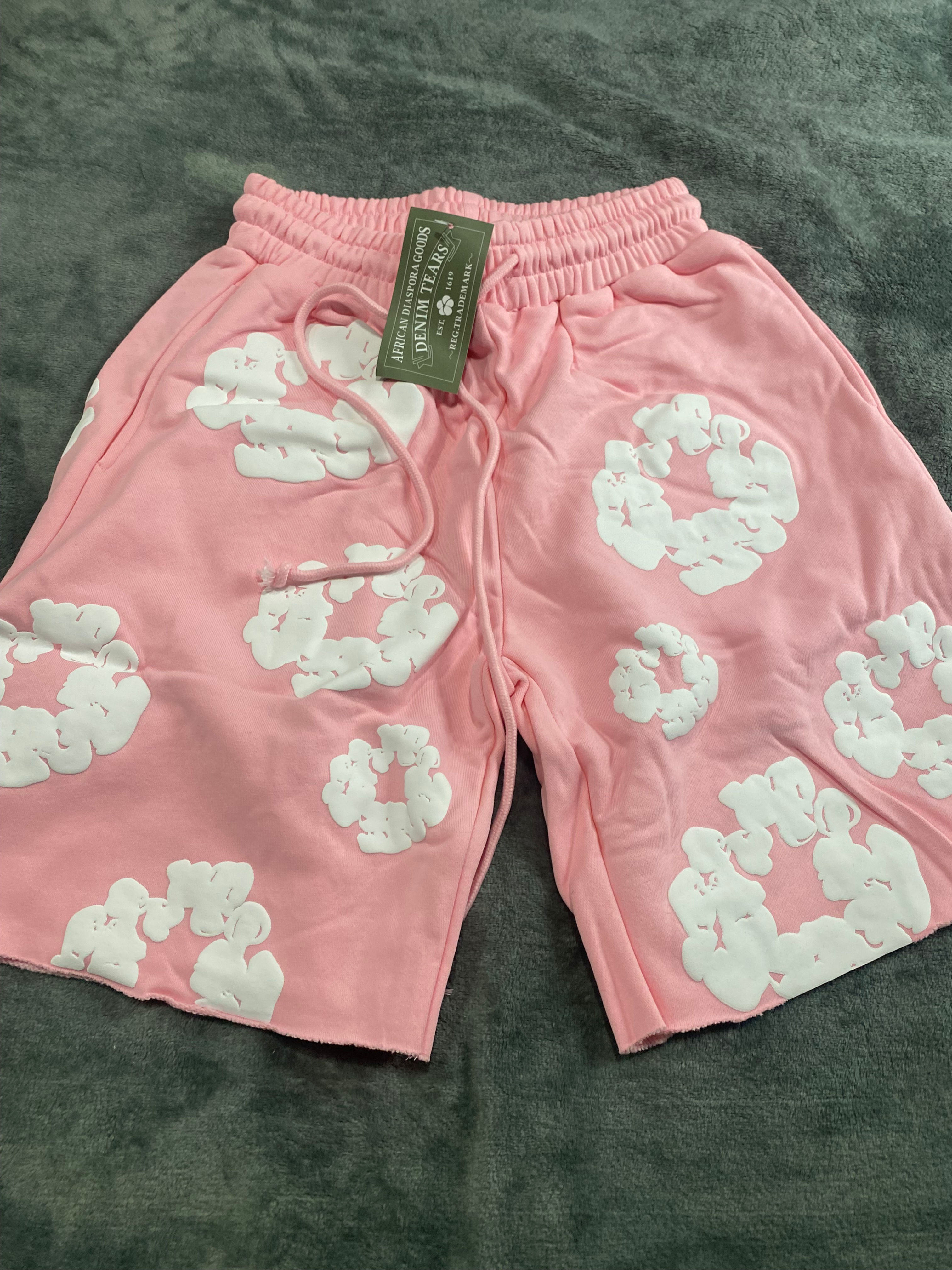 Pink Denim tears shorts.          s,m,l,xl,