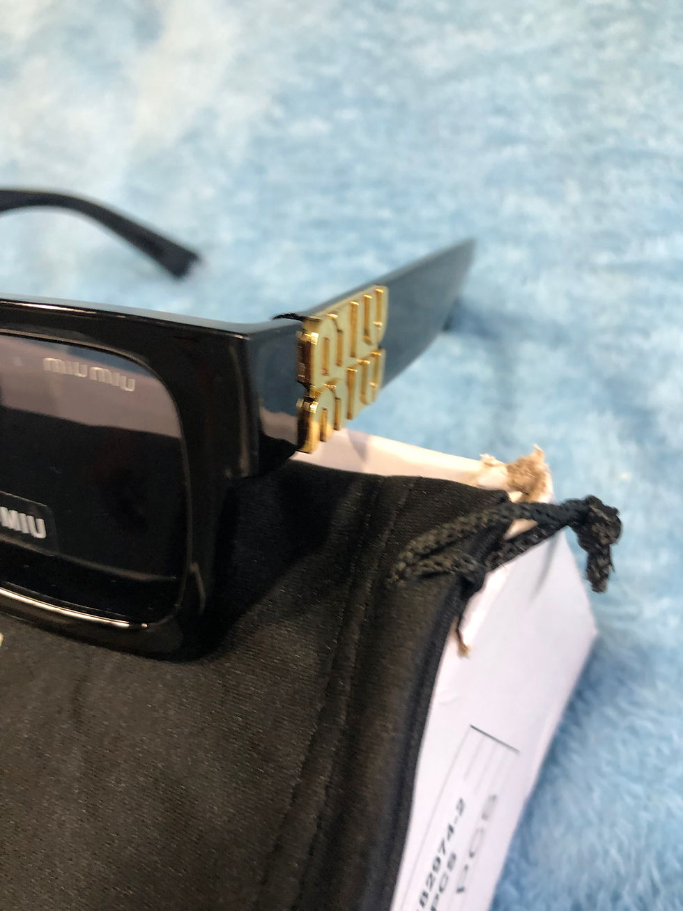 Thumbnail: Square Miu Miu sunglasses.  #8