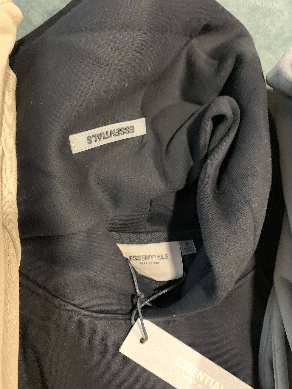 Thumbnail: Essentials hoodie.    checkl for your size
