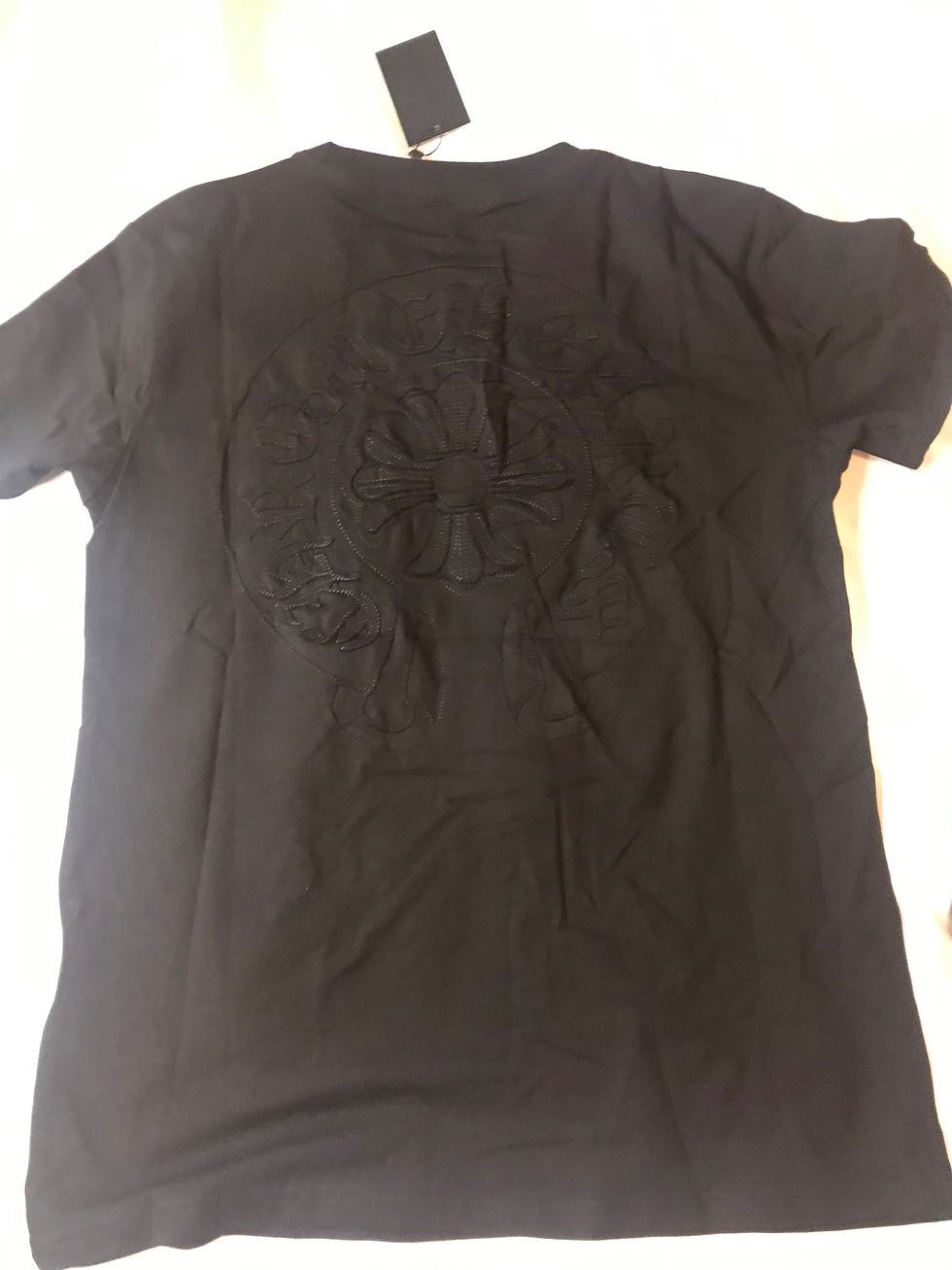 Thumbnail: BLACK CHROME HEARTS IMBEDDED TEE  LIMITED