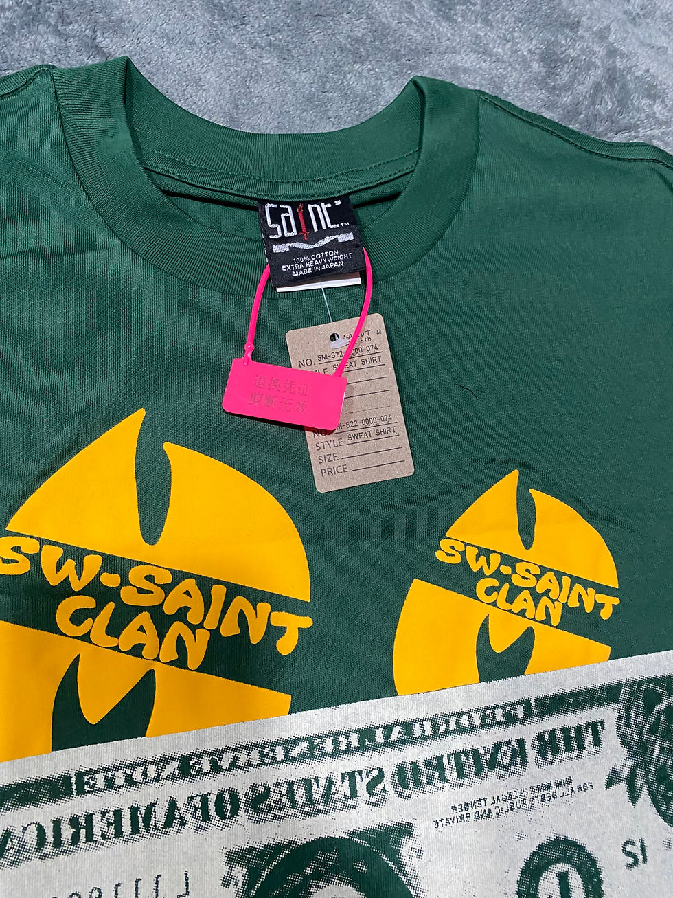 Thumbnail: Saint Wu Tang tee.    s,m,l,xl,
