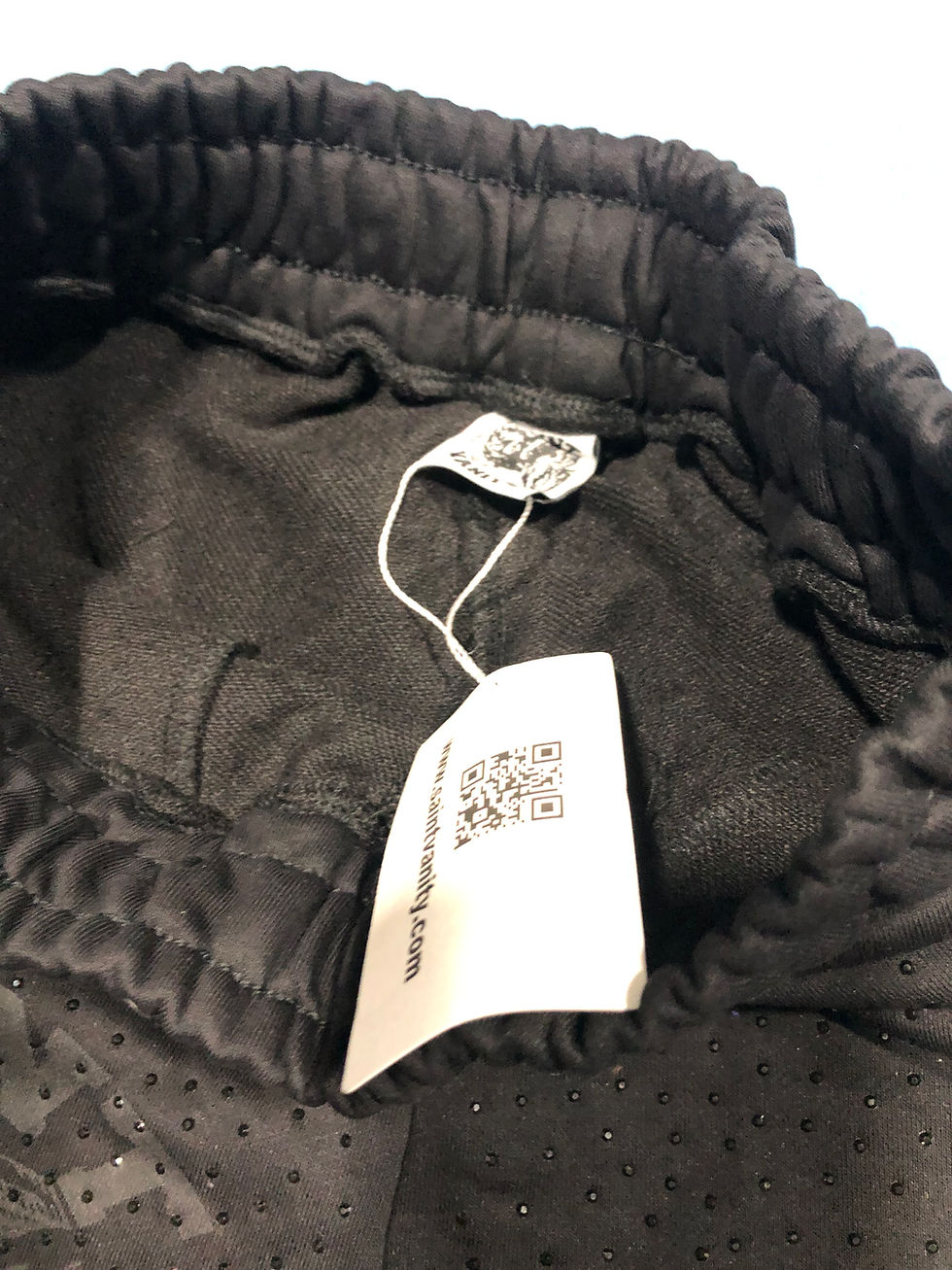 Thumbnail: Black or slate Grey Saint Vanity shorts