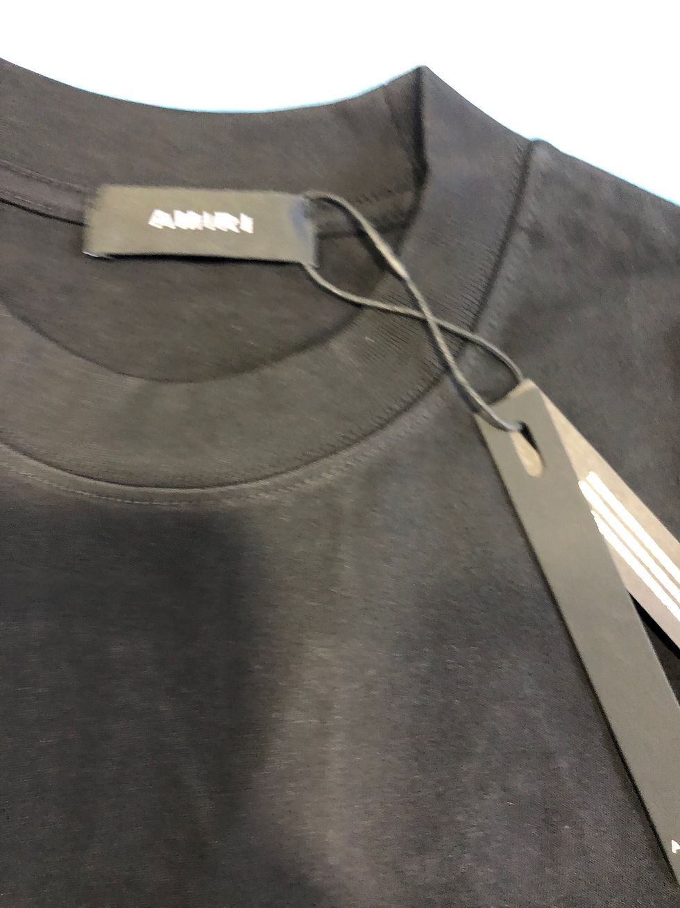 Thumbnail: Black or white Amirli Logo diamond tee.