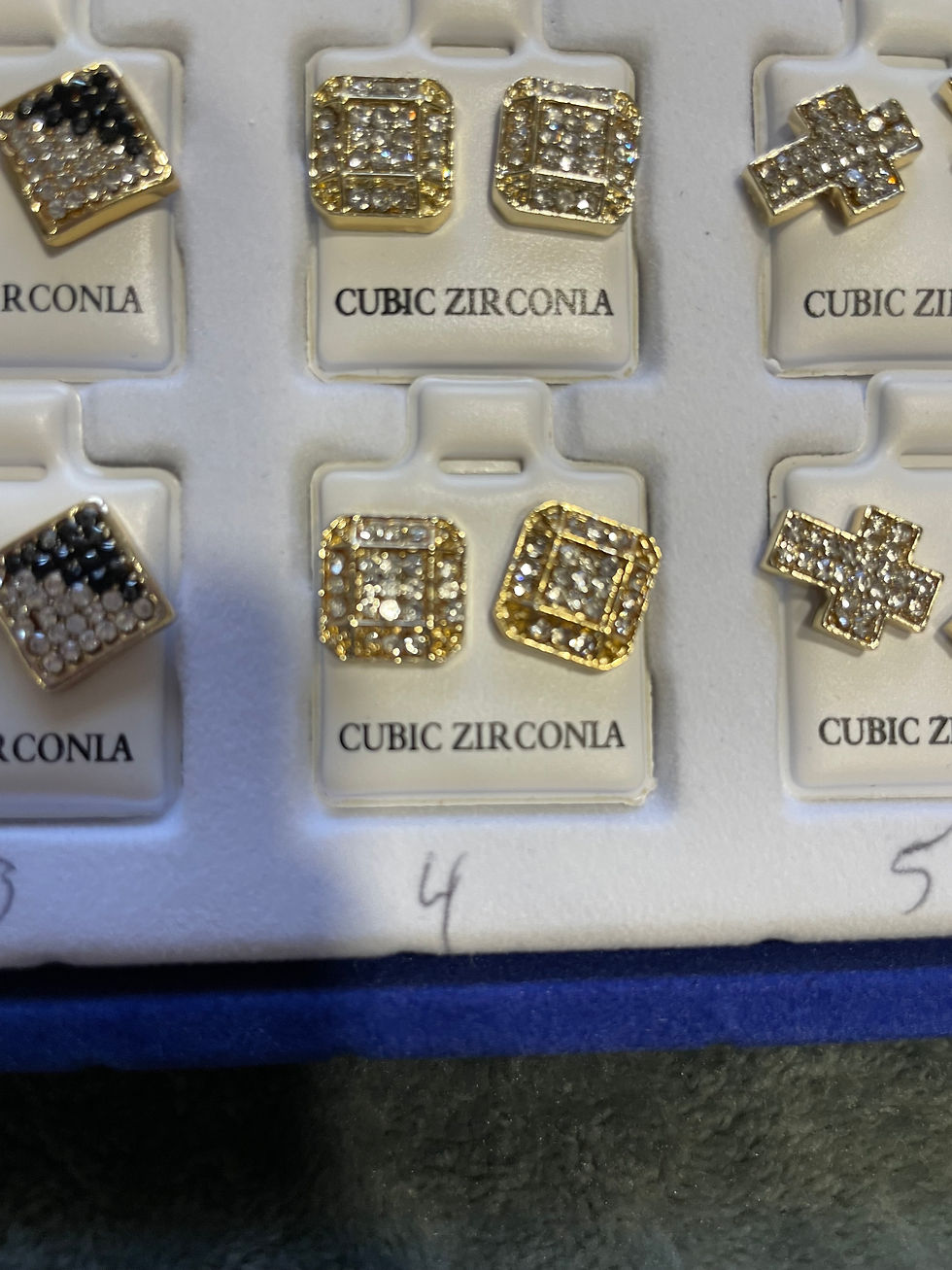 Thumbnail: cubic zirconia  earrings