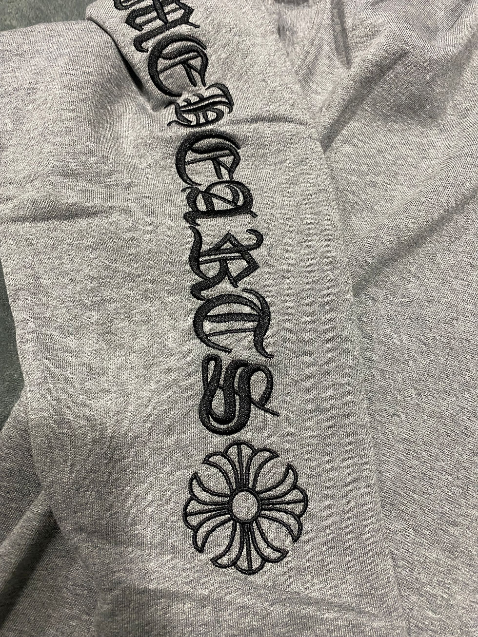 Thumbnail: CHROME HEARTS HOODIES.  black back in stock