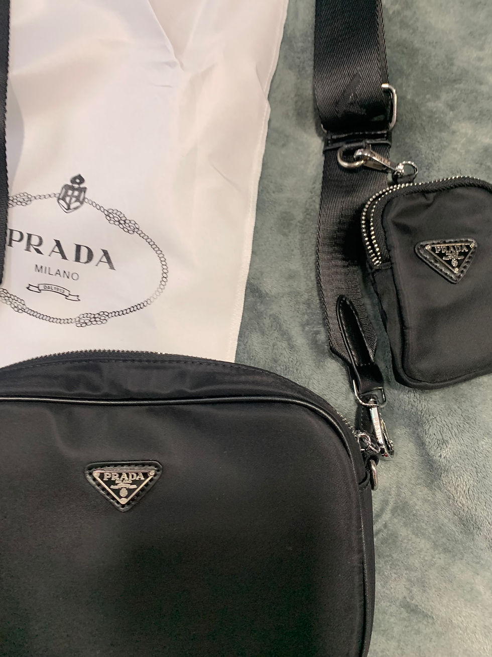 Thumbnail: BLACK PRADA CROSSBODY