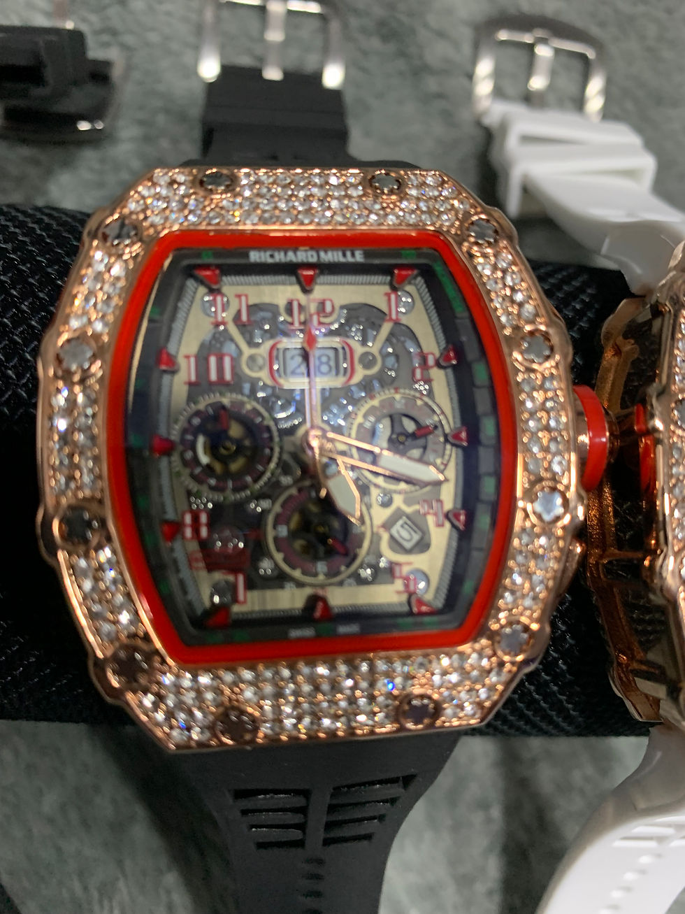 Thumbnail: Richard Mille diamond watches