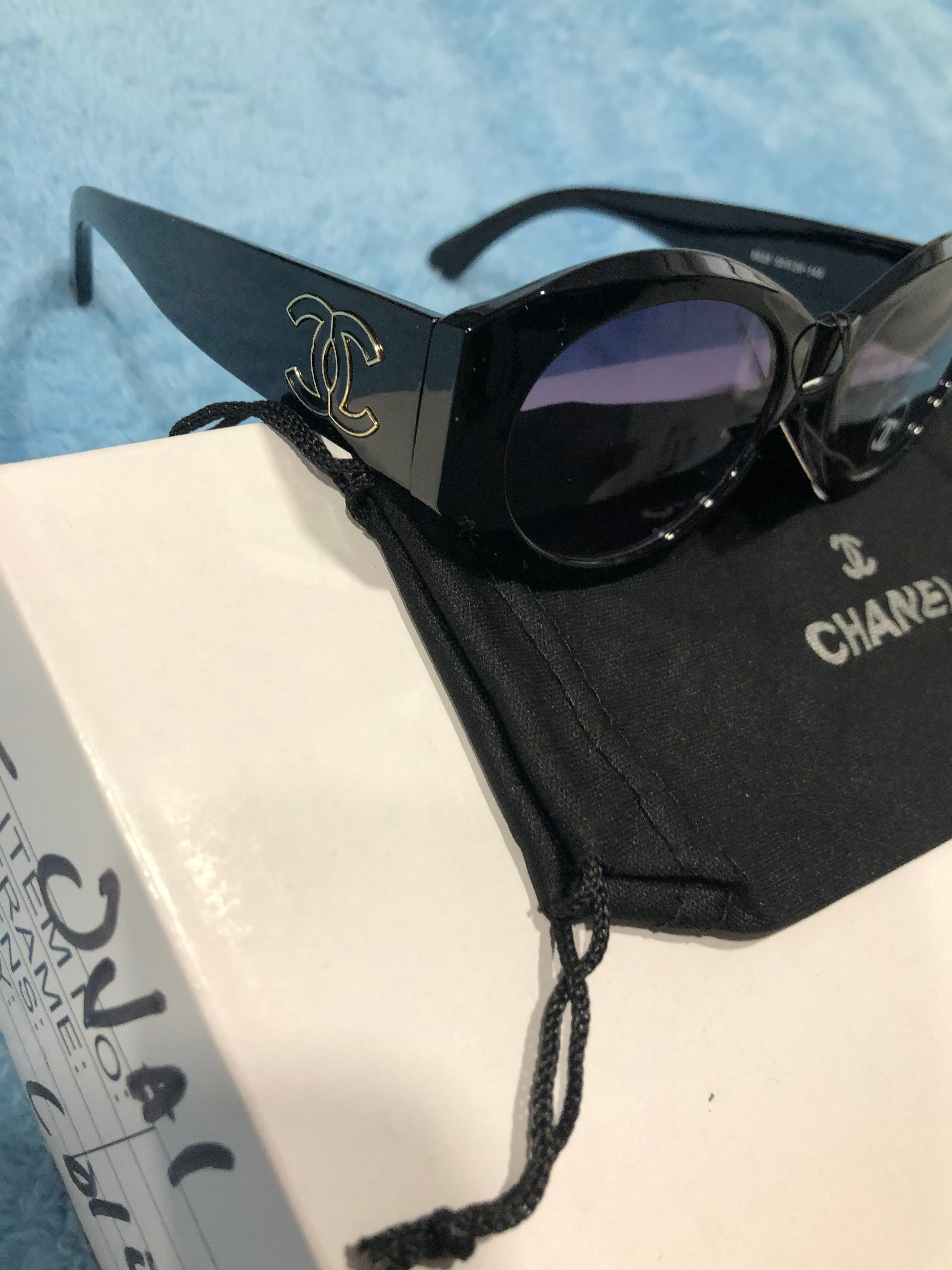 Black CC sunglasses.    #8