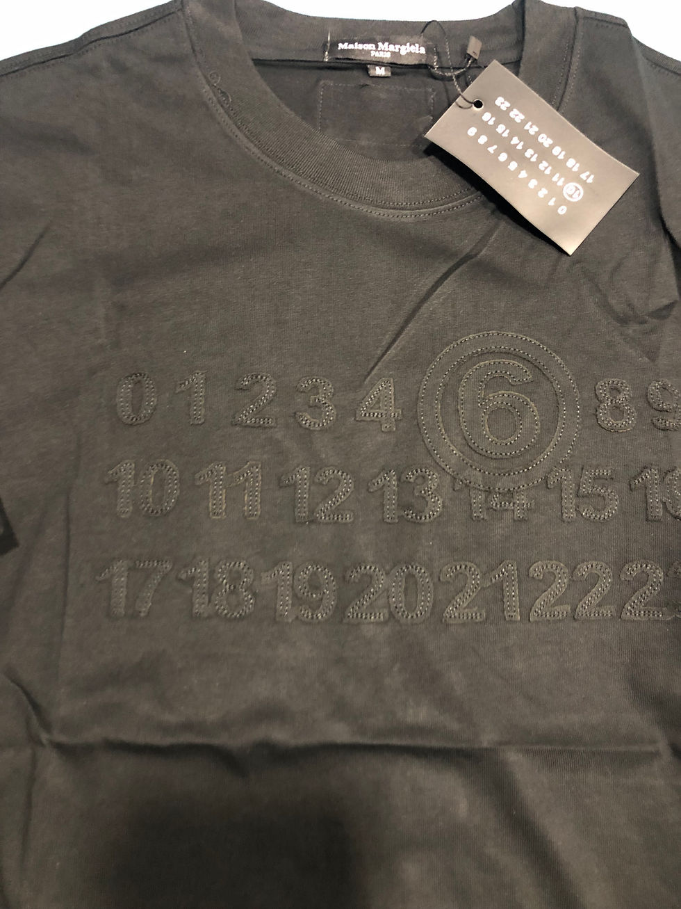 Thumbnail: Black on black Mason Margiela shirt