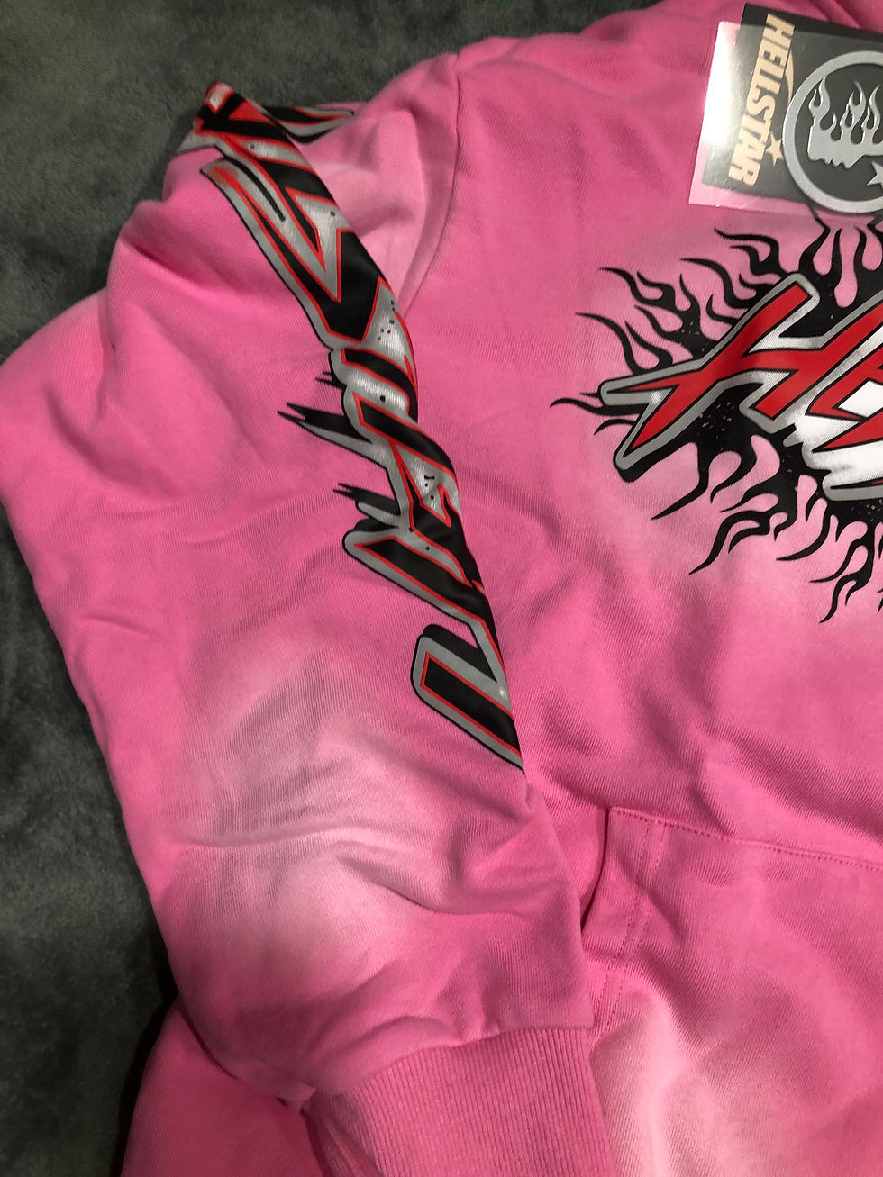 Thumbnail: Pink Hellstar sweatsuits.     S,m,l,xl,