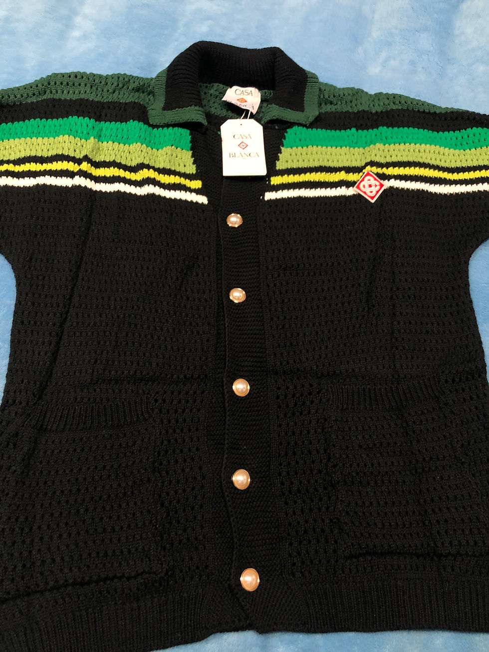Thumbnail: Black KNITTED Casablanca set
