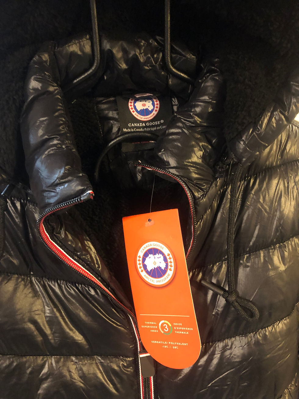 Thumbnail: Goose Bubble jackets.  one large left