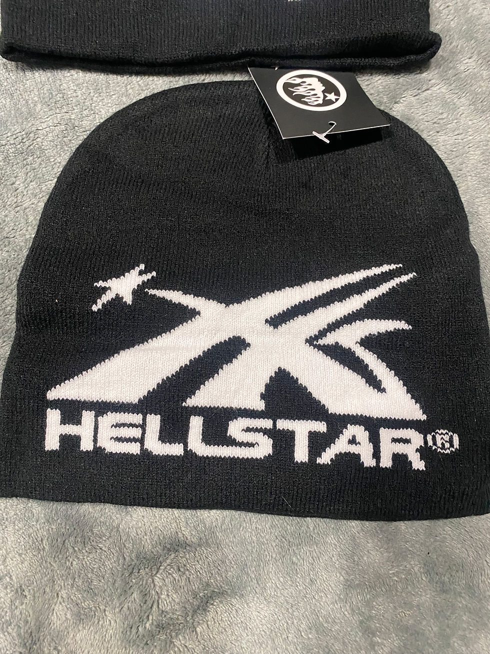 Thumbnail: Black Hellstar beenie.     pick one