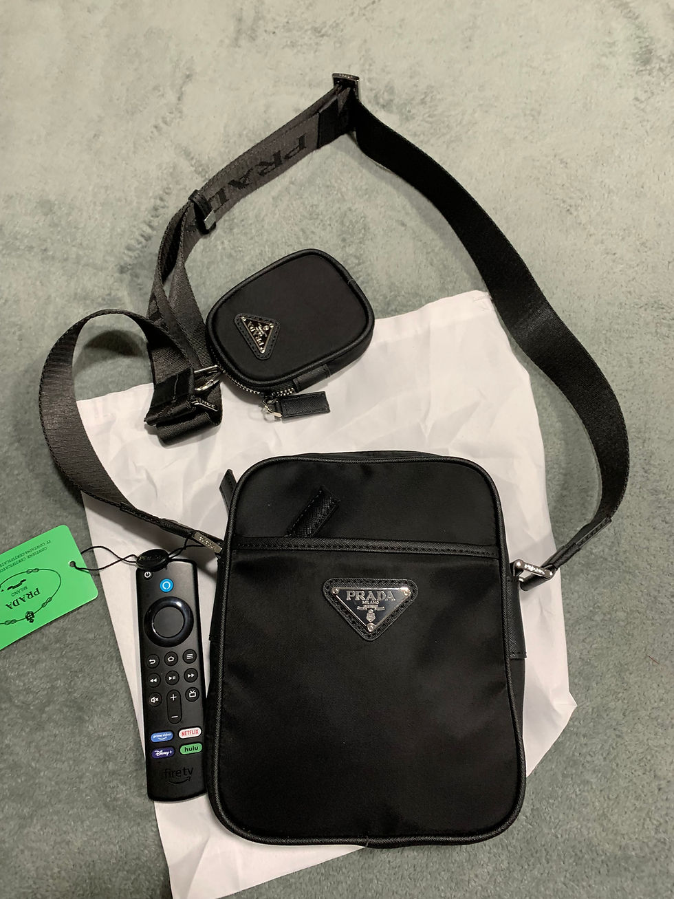 Thumbnail: Black Prada crossbody
