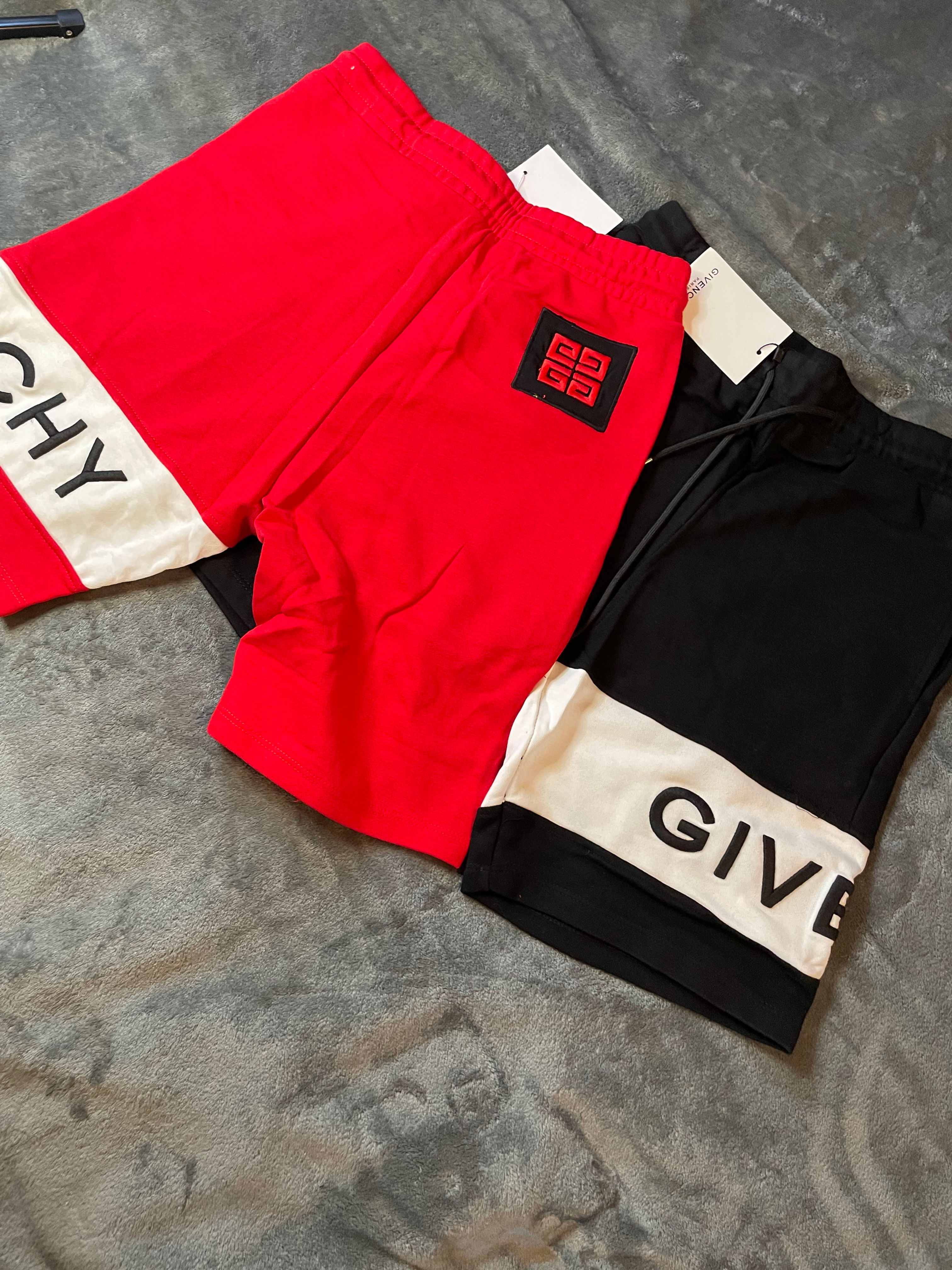 Givenchy shorts red or black