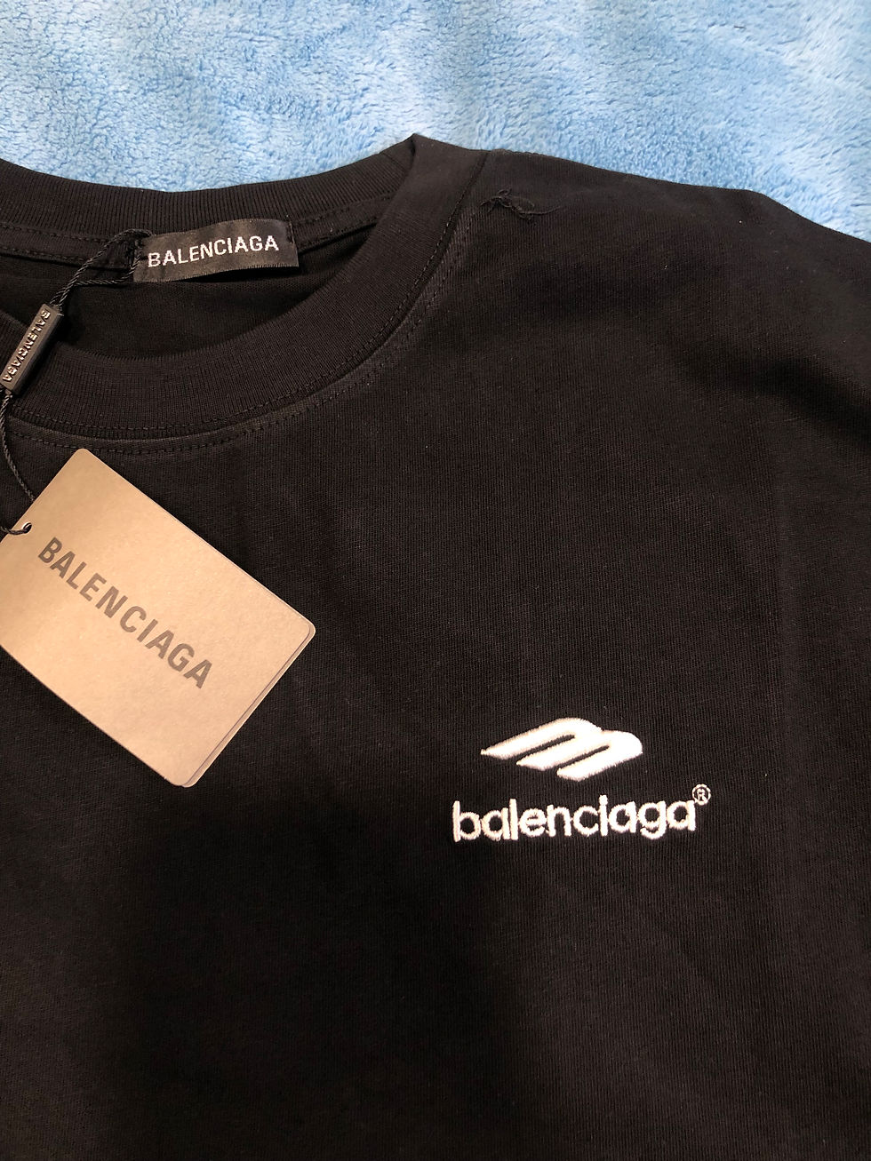 Thumbnail: Black Balenciaga tee.    s,m,l,xl
