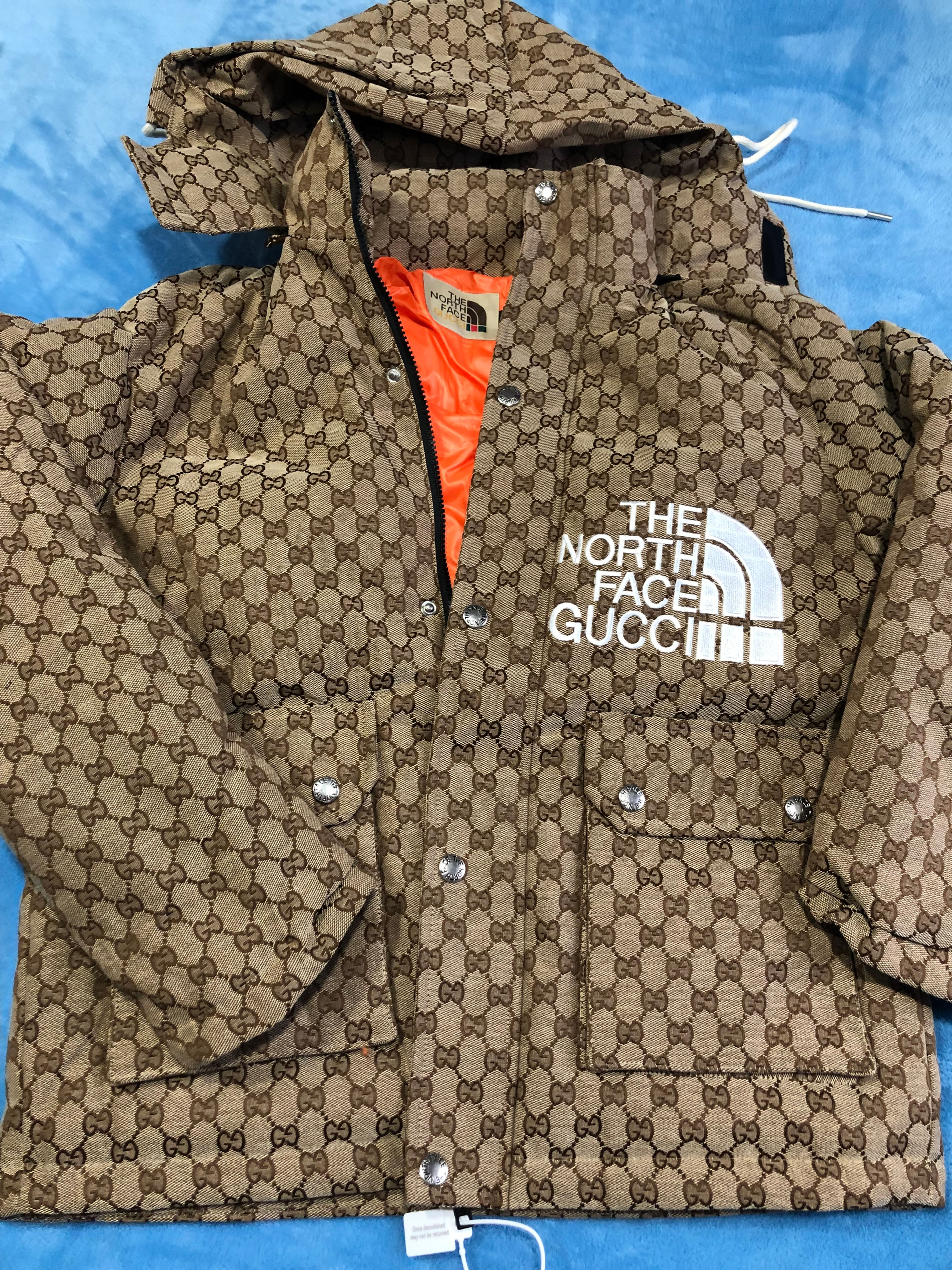 North face Gucci jacket, back in stock.