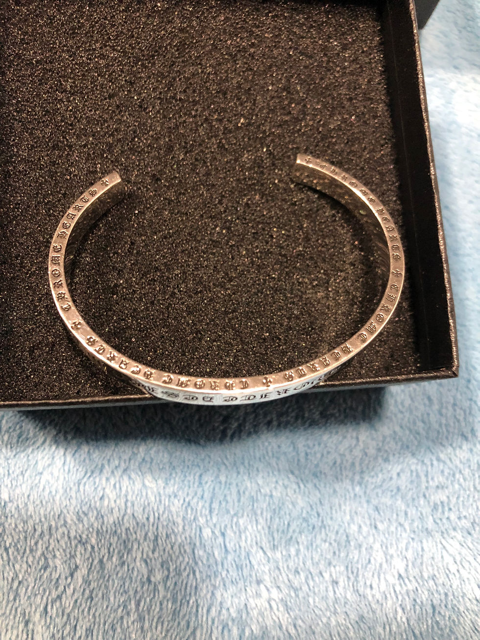 Thumbnail: Chrome Hearts bracelet.