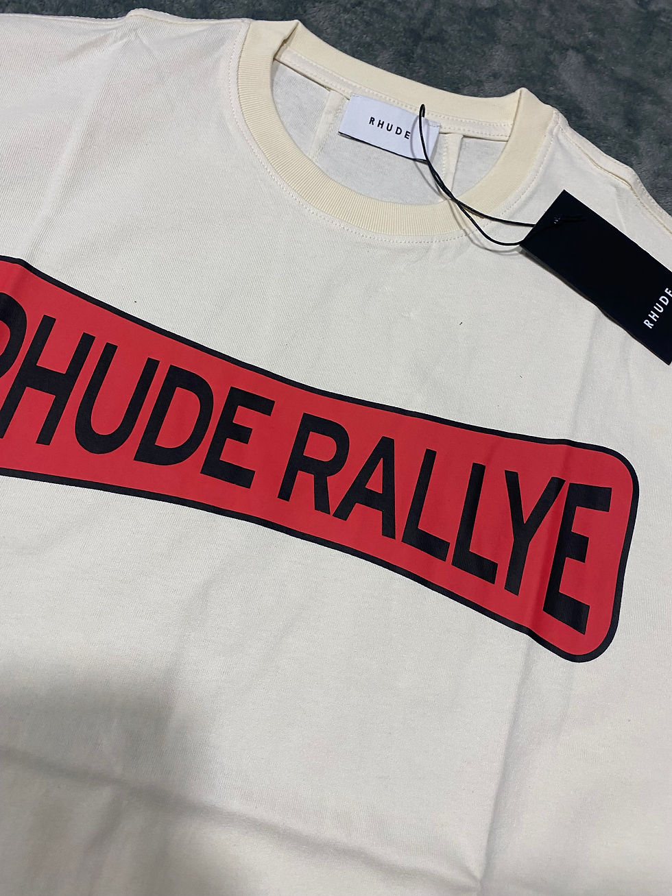 Thumbnail: Rhude Rallye tee.      s,m,l,xl