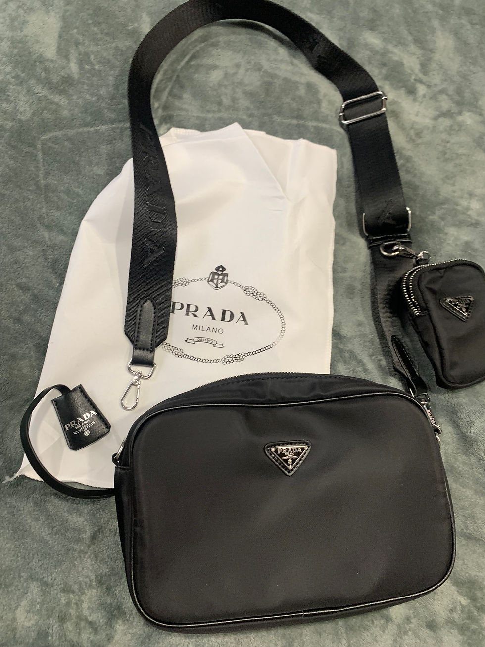 Thumbnail: BLACK PRADA CROSSBODY