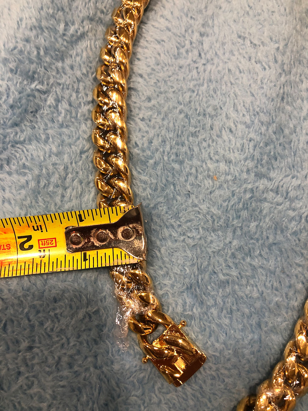 Thumbnail: 14MM cuban plated chain. 20inches