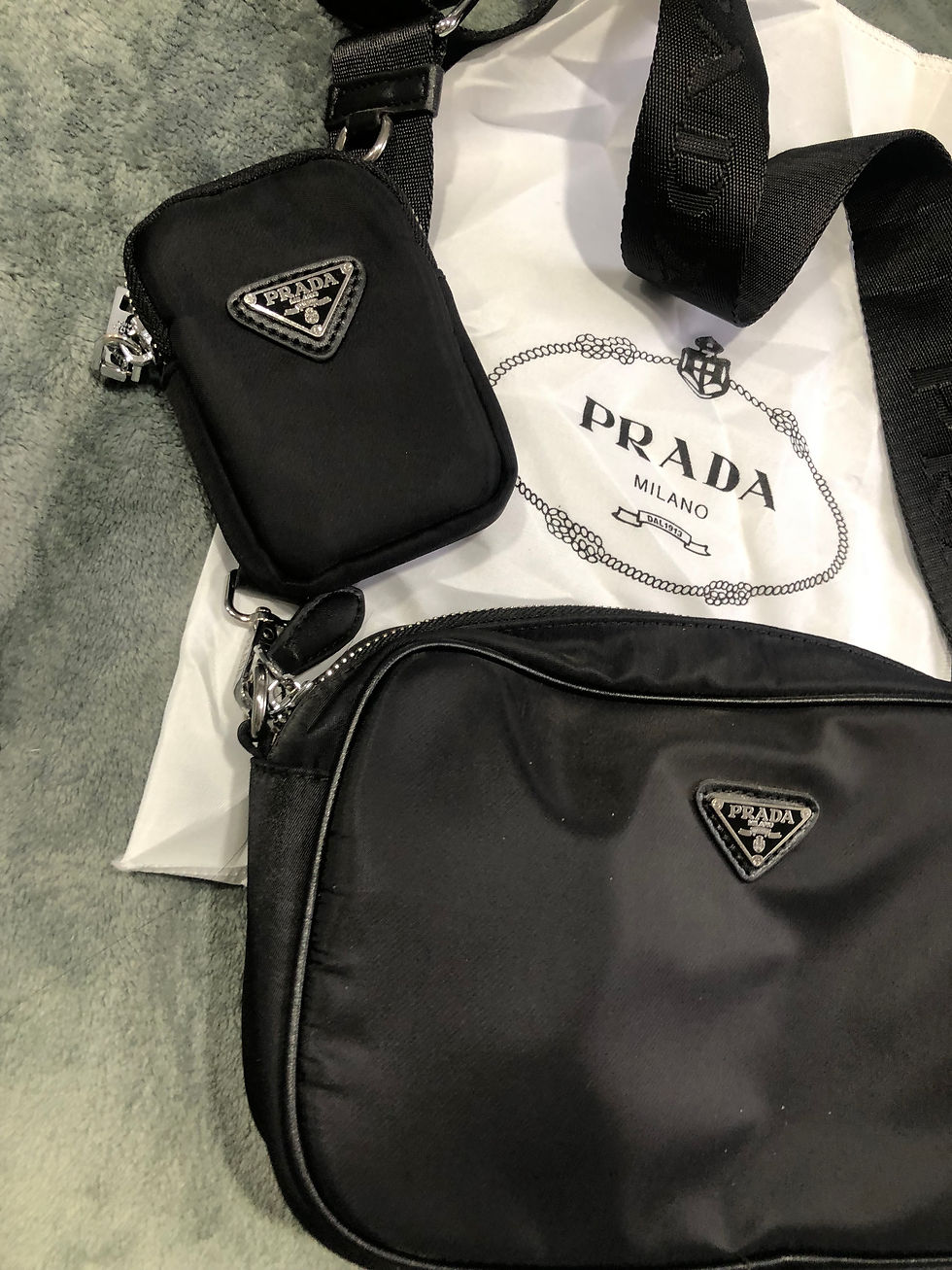 Thumbnail: Black Prada bag