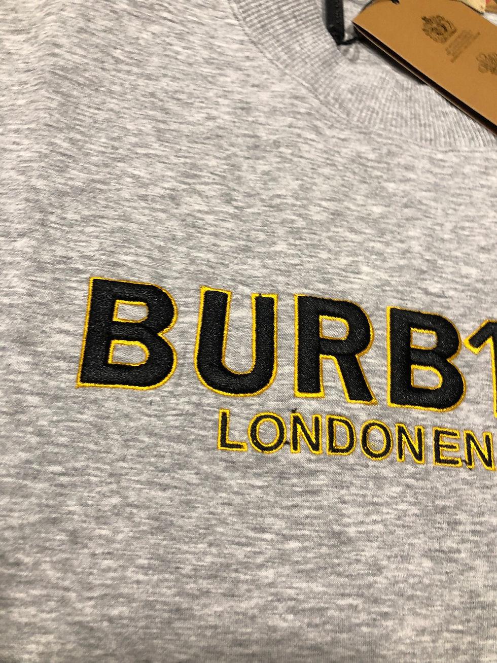Thumbnail: Grey Bur sweatshirt  very nice very limited