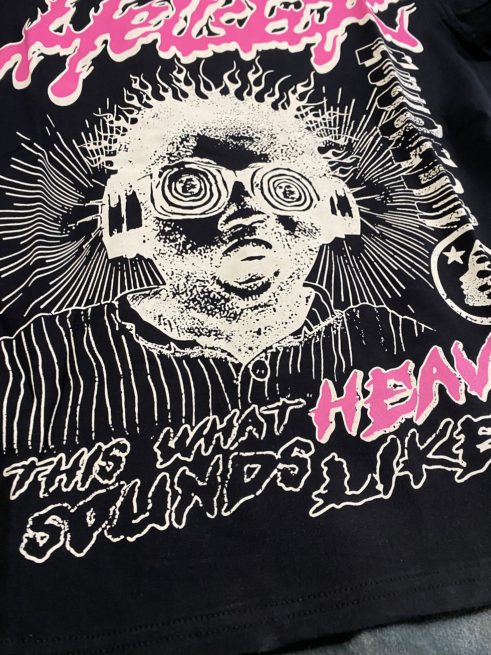 Thumbnail: Hellstar records tee.      S,m,l,xl,