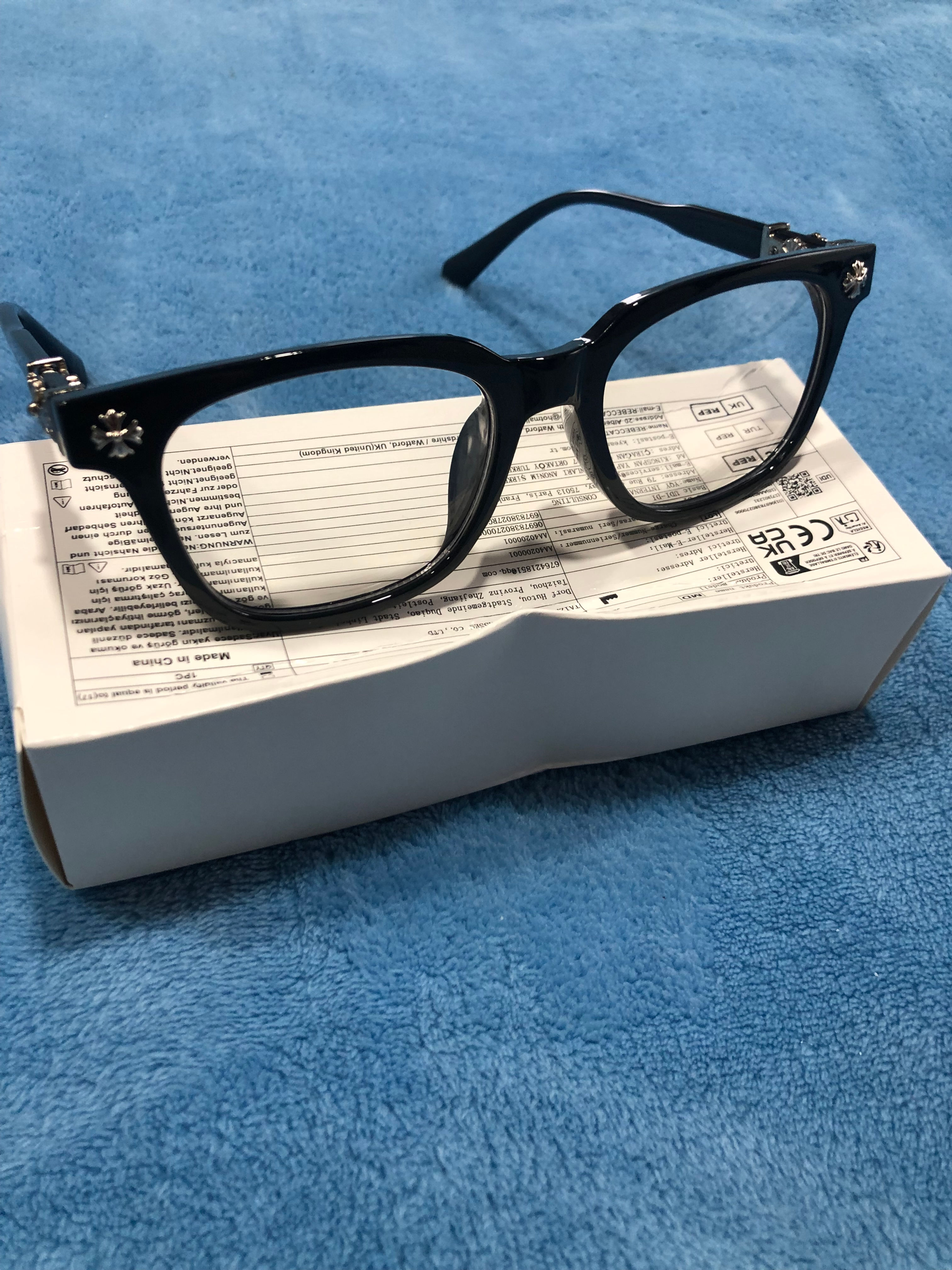 CHROME HEARTS STYLE FRAMES