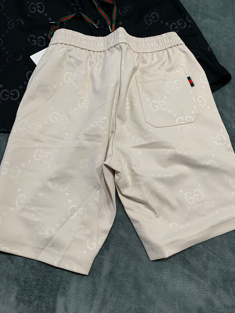 Thumbnail: Black OR CREAM.  Gucci shorts