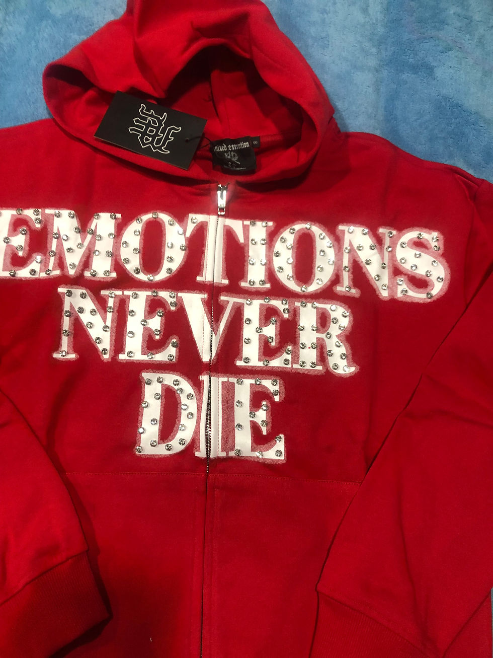Thumbnail: Red Emotions hoodie
