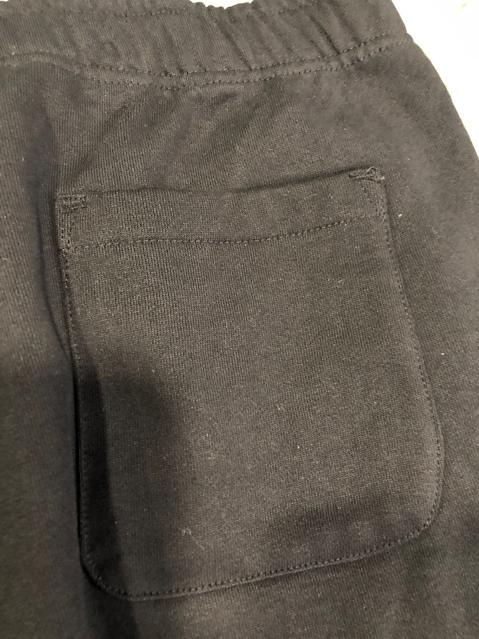 Thumbnail: Black Supreme sweats.      s,m,l,xl,