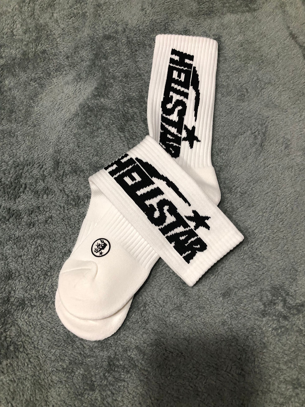 Thumbnail: Hellstar socks.  black or white